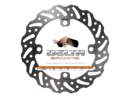 Brzdový kotouč zadní