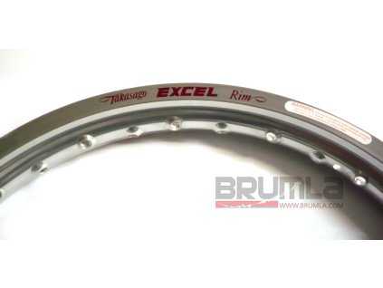 Excel ráfek zadní 1,85x19-32H stříbrný CR