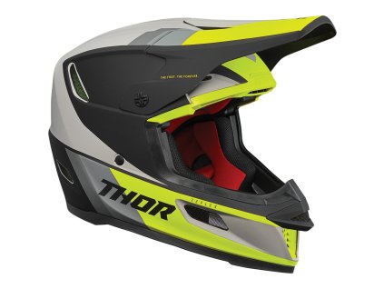 Přilba THOR REFLEX APEX šedo/fosforová matná 2021