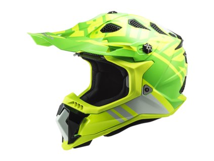 Přilba LS2 MX700 SUBVERTER GAMMAX GL.H-V YELLOW GREEN