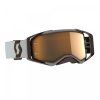 MX Brýle Scott Goggle Prospect Amplifier grey/brown gold chrome works