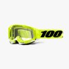 Brýle 100% RACECRAFT2 Yellow clear mirror 2021