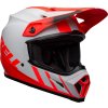 Přilba BELL MX-9 MIPS DASH matná šedo/červeno/černá 2021