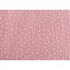 Mušelín - růžová puntíky