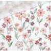 Mušelín - květy sage blush