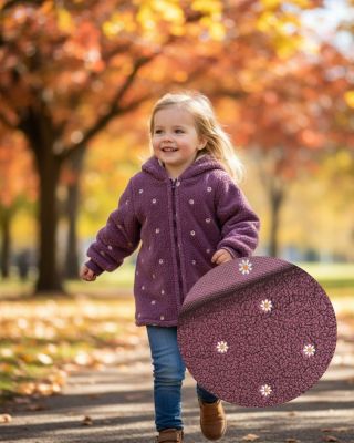 ✨ Novinka pro malé milovníky stylu a pohodlí! ✨ Naše dětská bunda z hebkého bouclé s bavlněným beránkem uvnitř je...