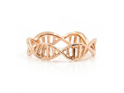 Prsten DNA ROSE GOLD
