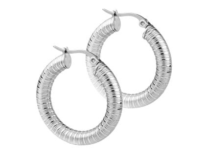 Náušnice KROUŽKY HOOPS 3 cm