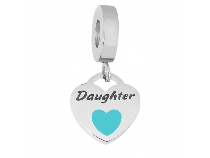 S3919 Visací přívěsek na náramek DAUGHTER BLUE