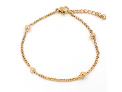 Náramek KULIČKY ROSE GOLD