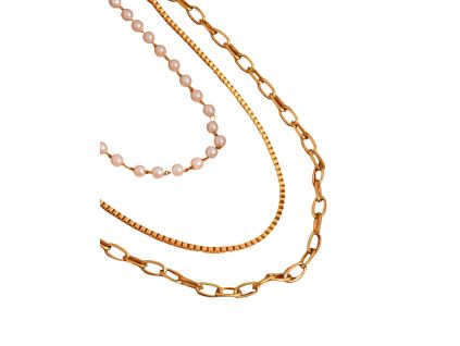 Náhrdelník CADEAUX 18K GOLD PLATED