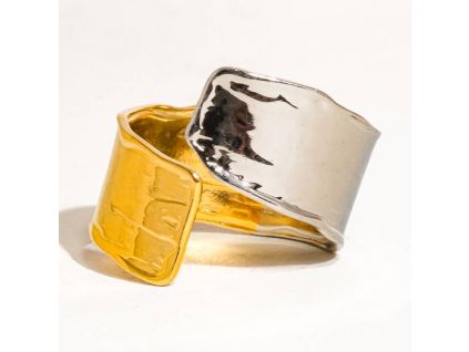 Prsten EMMY GOLD (Velikost 7 (EU: 54 - 56))