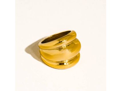 Prsten DAELEN GOLD (Velikost 7 (EU: 54 - 56))
