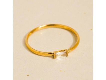 Prsten CÔME GOLD (Velikost 7 (EU: 54 - 56))