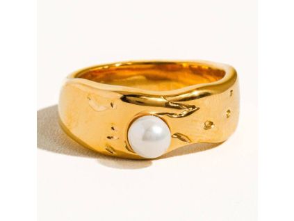 Prsten PAVE GOLD (Velikost 7 (EU: 54 - 56))