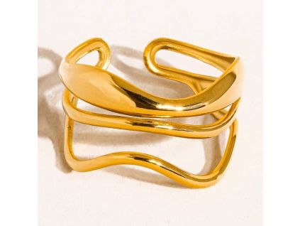 Prsten OZZY GOLD (Velikost Univerzální)