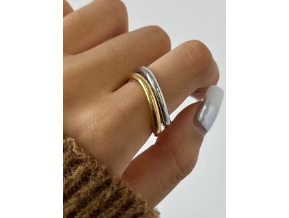 Prsten ANDRÉE GOLD (Velikost 7 (EU: 54 - 56))