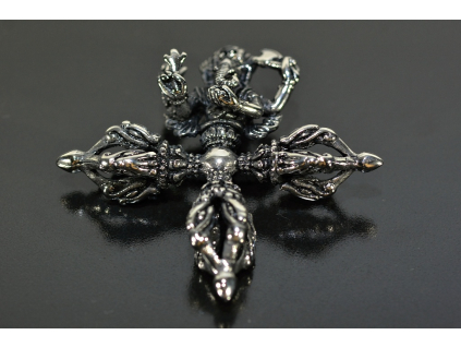 S0354 EXKLUZIVNÍ přívěsek z chirurgické oceli GANESHA