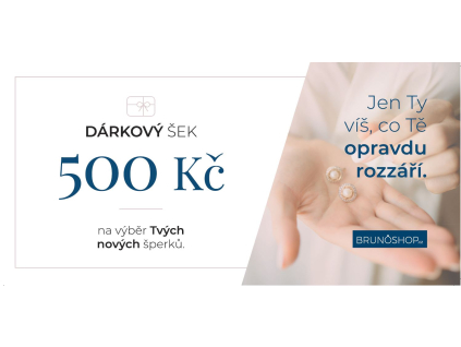 Poukaz 500 Kč první strana