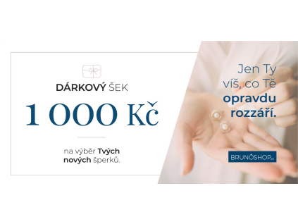 Poukaz 1000 Kč 1. strana