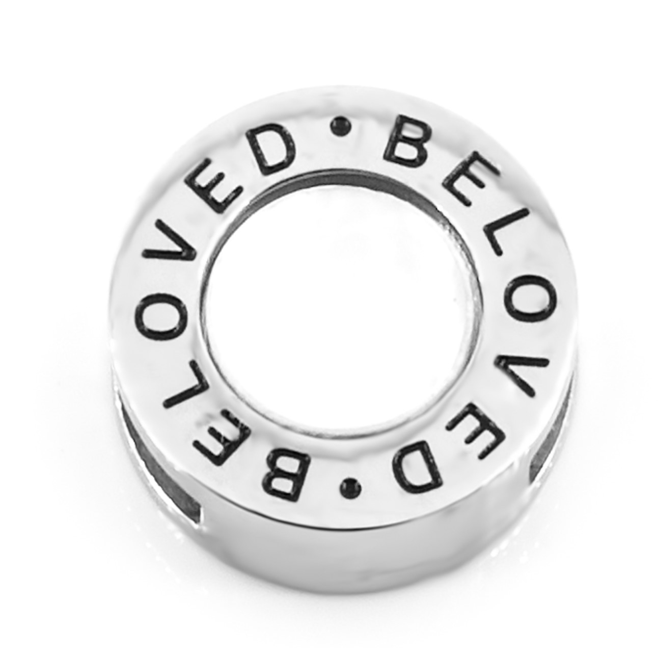 BRUNOshop.cz Přívěsek na plochý náramek MILOVANÝ PERLEŤOVÝ