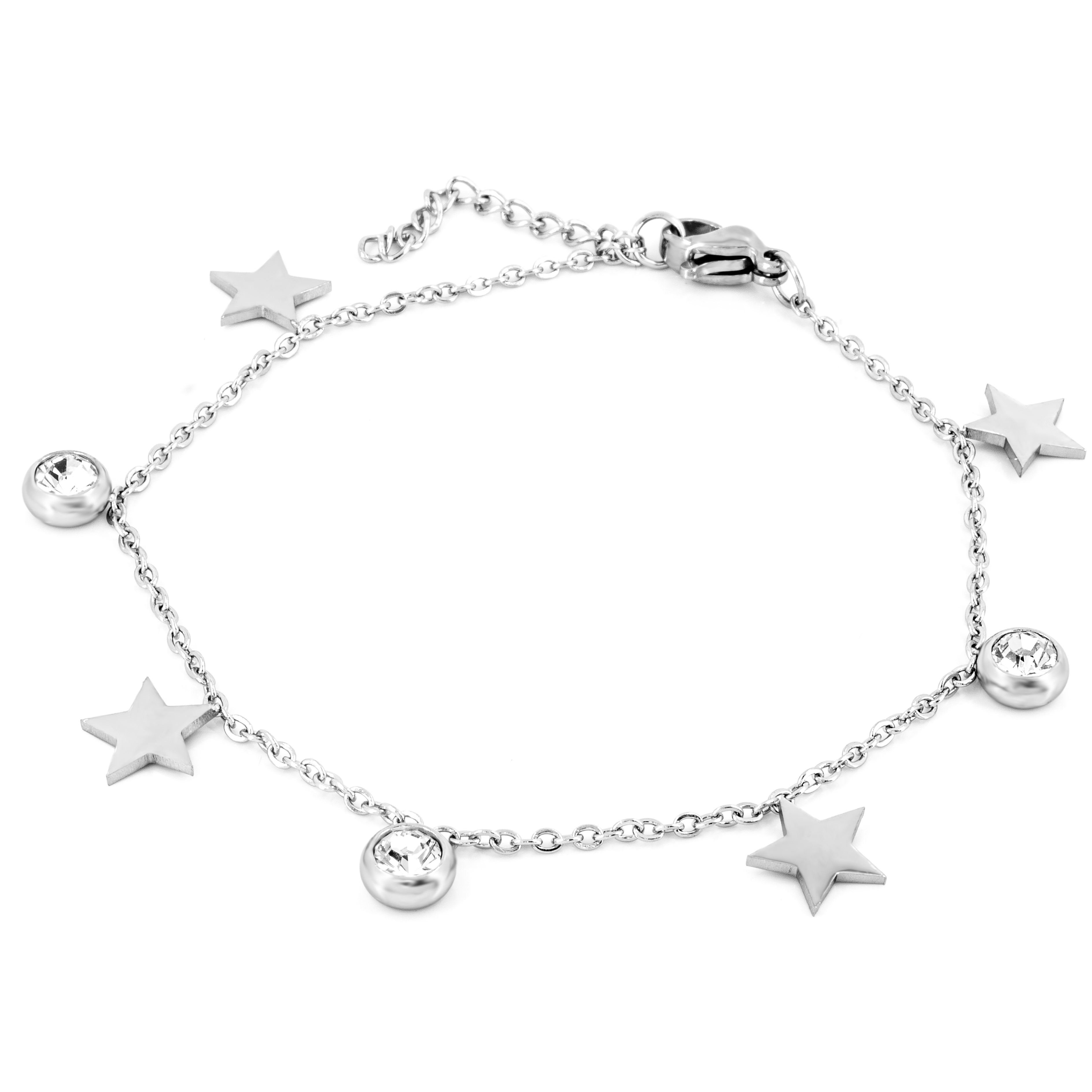 BRUNOshop.cz Náramek HVĚZDY s kamínky