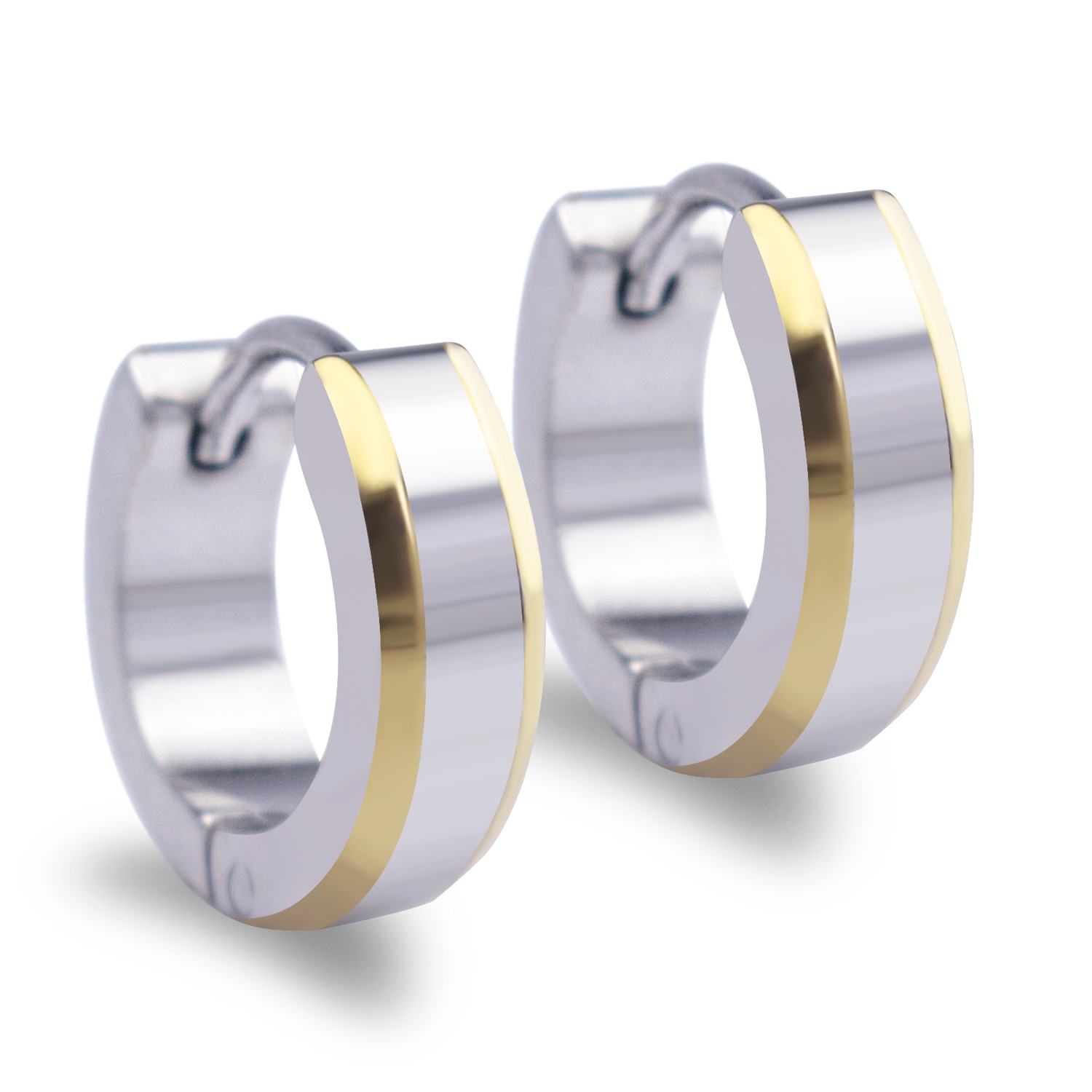 BRUNOshop.cz Náušnice KROUŽKY GOLD 1,4 cm