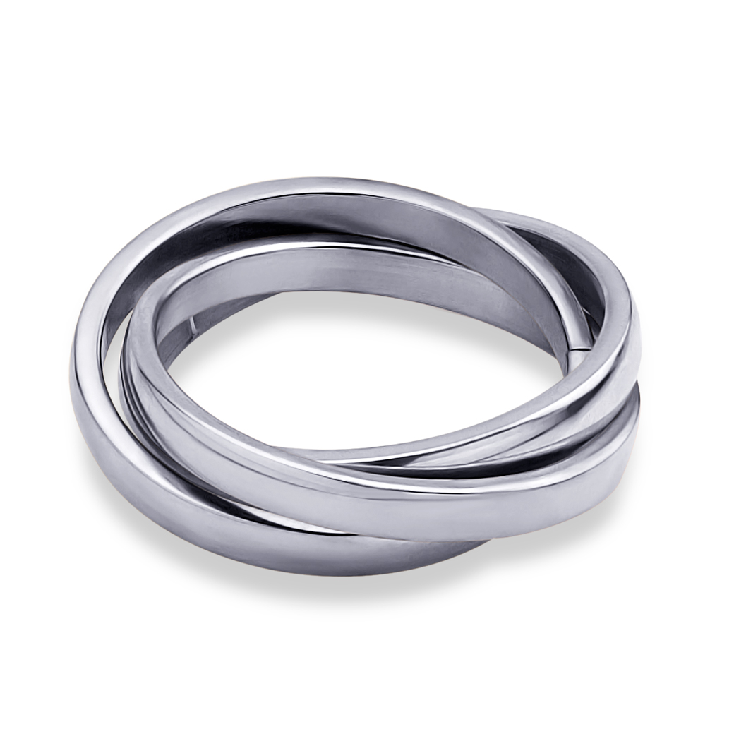 S3716 Trojitý prsten Velikost: 6 (EU: 51,5 - 53,5)