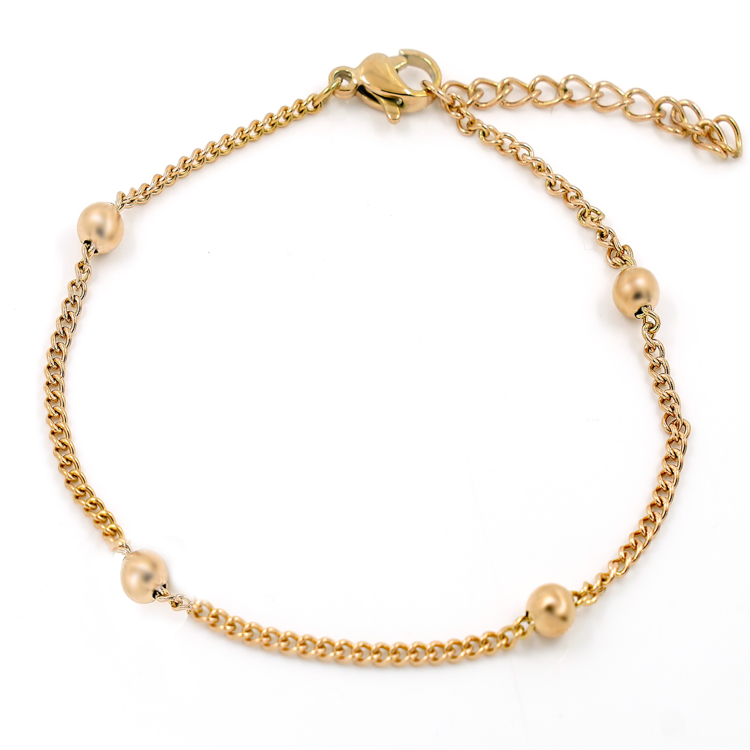 BRUNOshop.cz Náramek KULIČKY ROSE GOLD