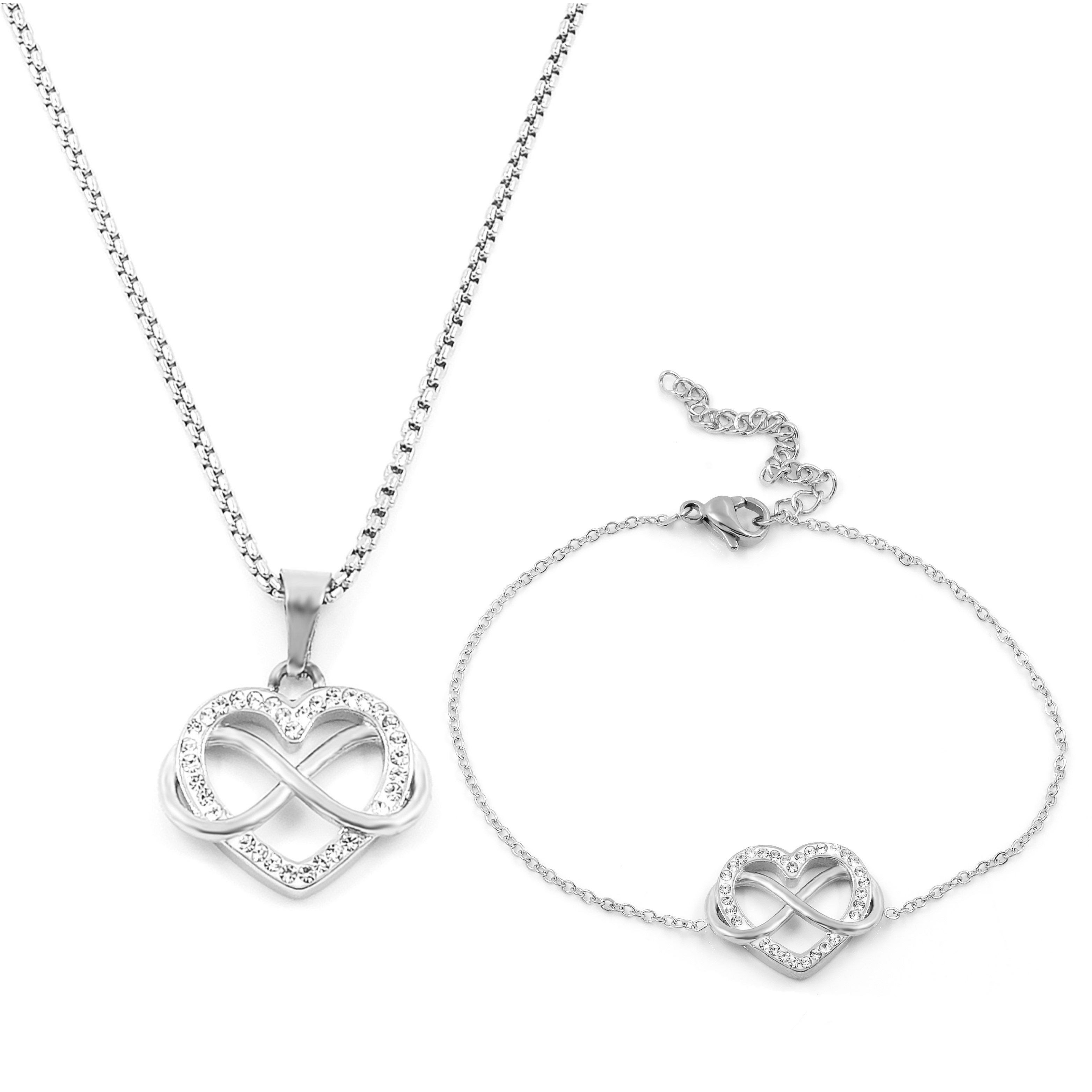 BRUNOshop.cz Souprava NEKONEČNÁ LÁSKA s kamínky