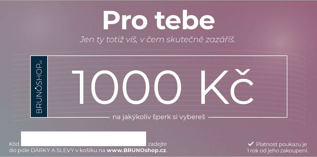 Levně Elektronický poukaz PRO TEBE 1 000 Kč