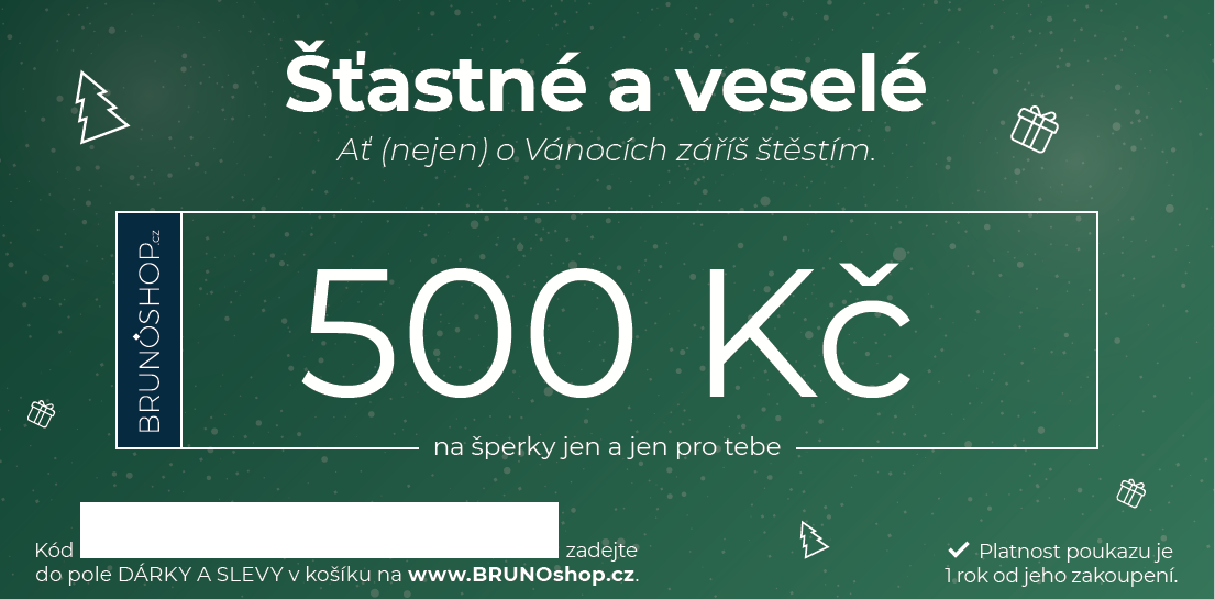 Elektronický poukaz VÁNOČNÍ 500 Kč