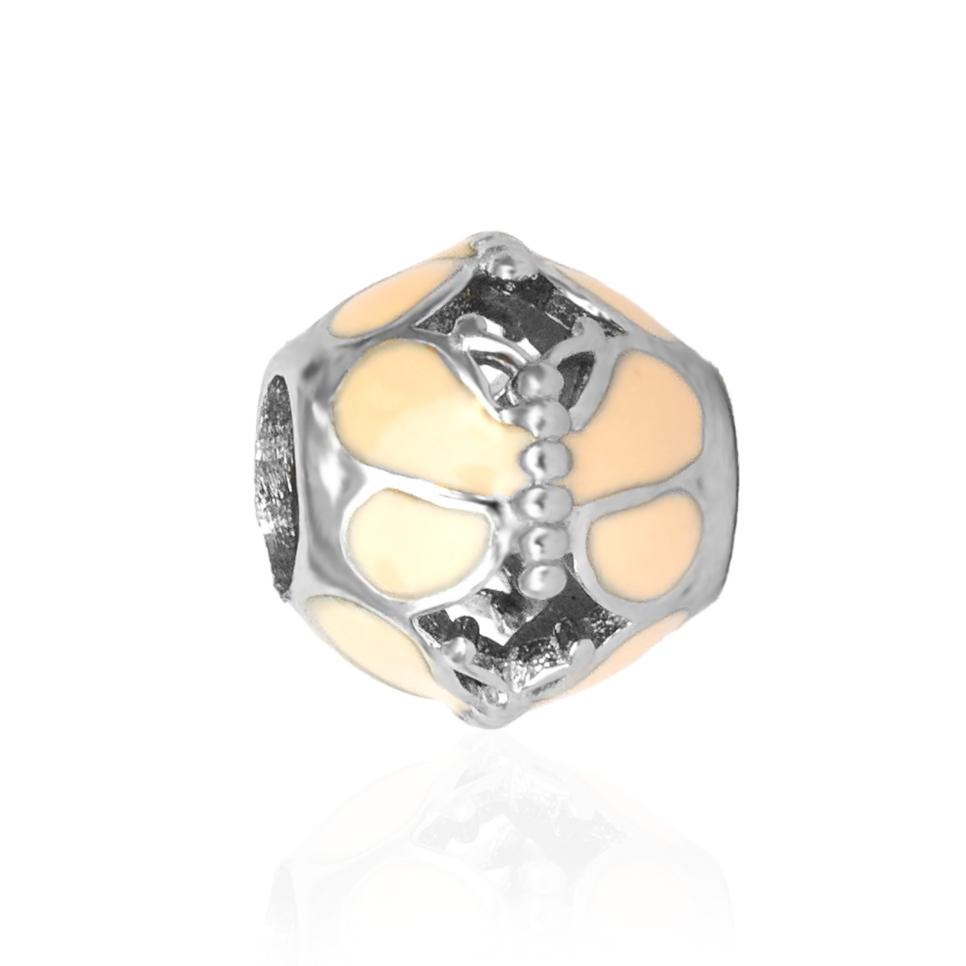 BRUNOshop.cz Přívěsek na náramek MOTÝLCI RŮŽOVÝ