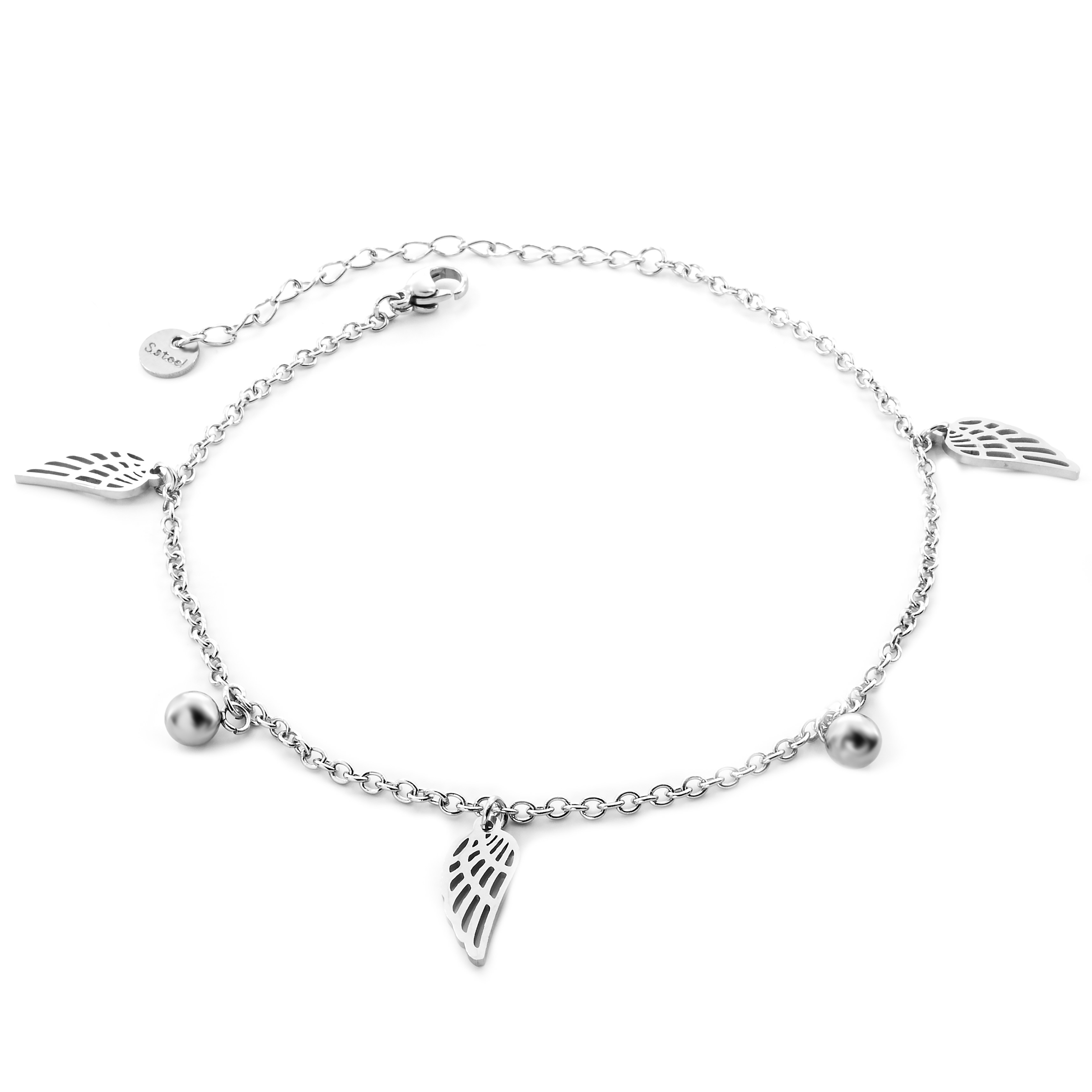 BRUNOshop.cz Řetízek na nohu ANDĚLSKÉ KŘÍDLO