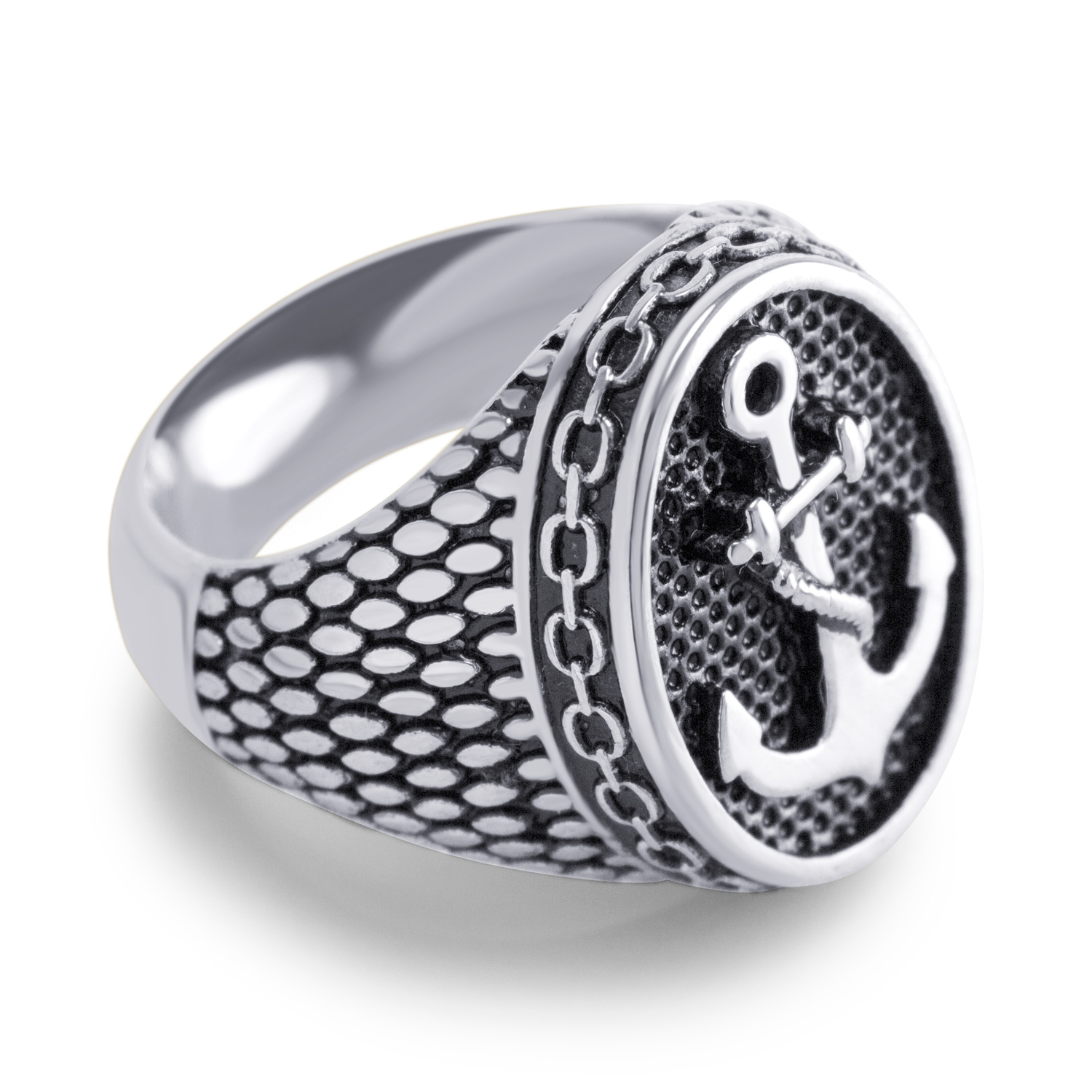 BRUNOshop.cz Pánský prsten KOTVA Velikost: 11 (EU: 64 - 66)