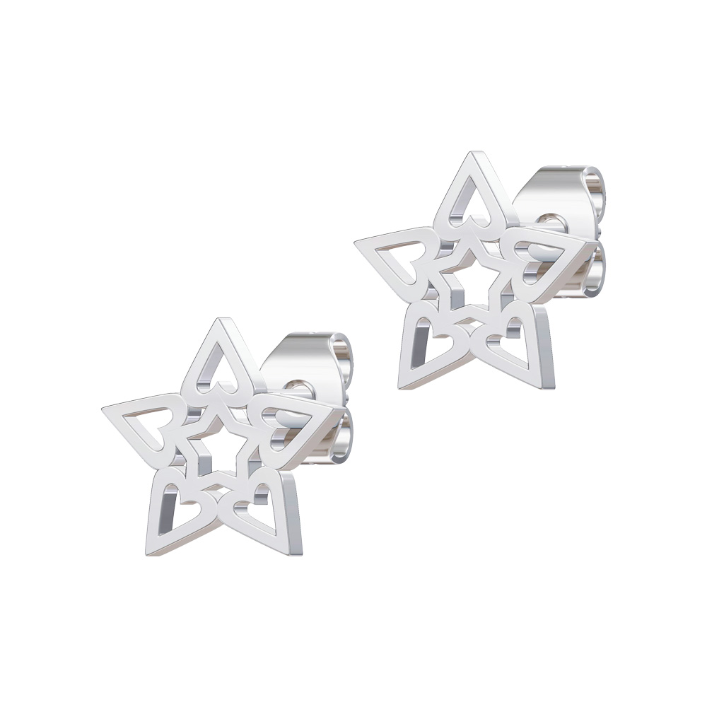 BRUNOshop.cz Náušnice HVĚZDY