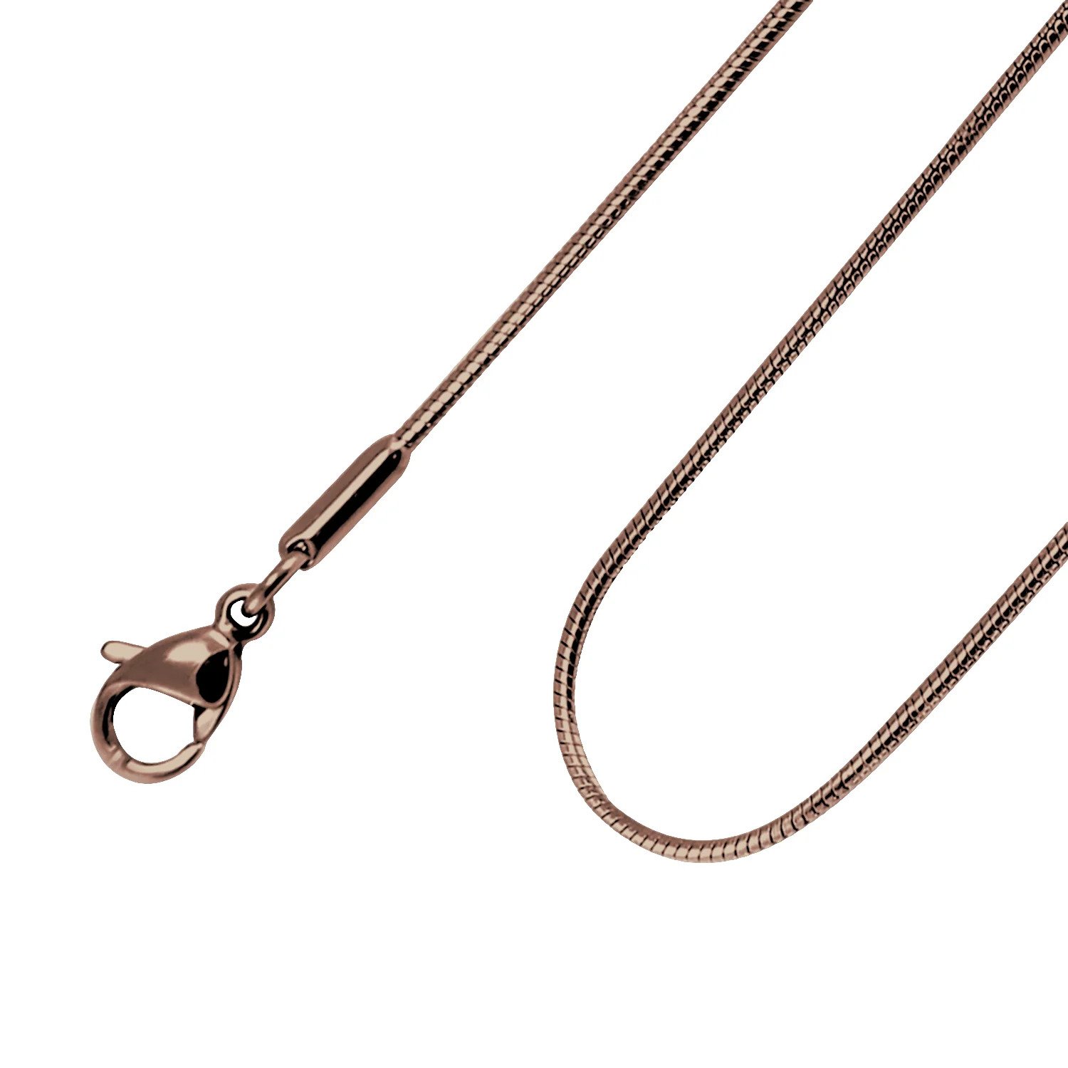 BRUNOshop.cz Tenký řetízek LANKO 50/0,13 cm COFFEE