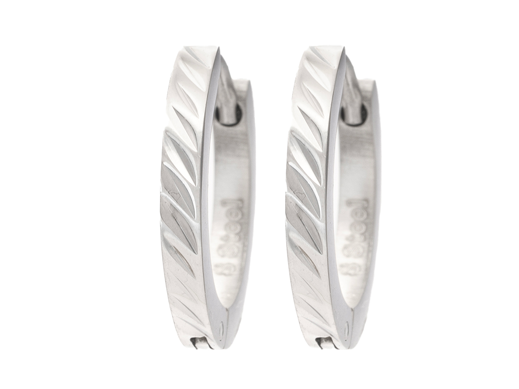 BRUNOshop.cz Náušnice KROUŽKY VZOROVANÉ