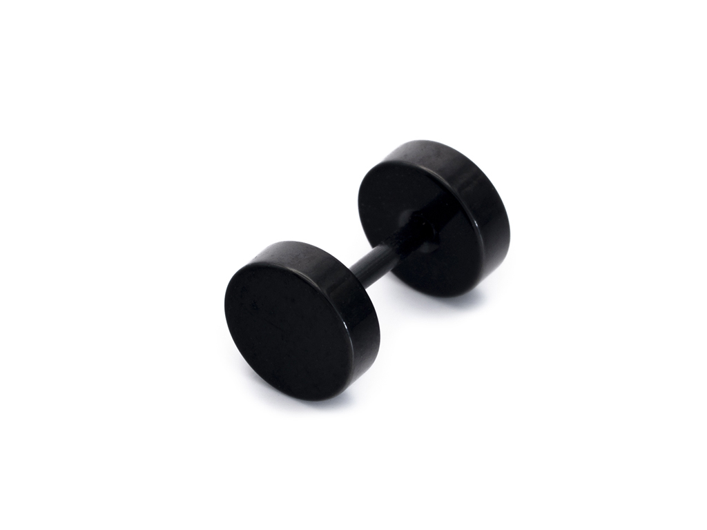 BRUNOshop.cz FAKE PLUG ČERNÁ 0,6 cm