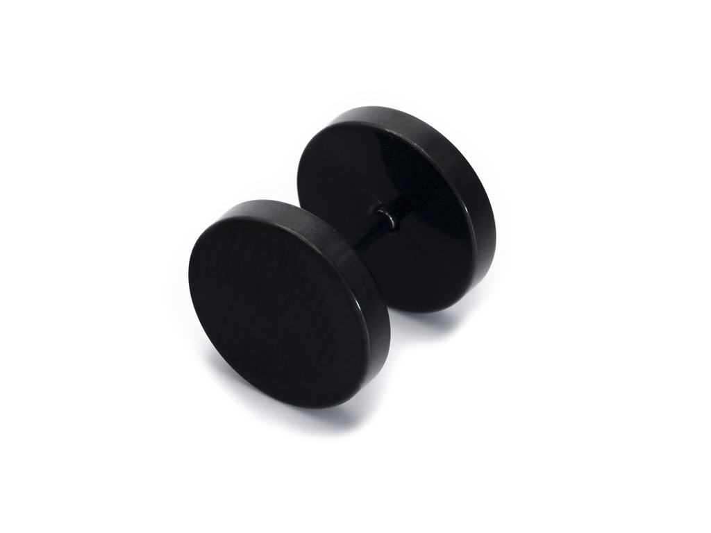 BRUNOshop.cz FAKE PLUG ČERNÁ 1 cm