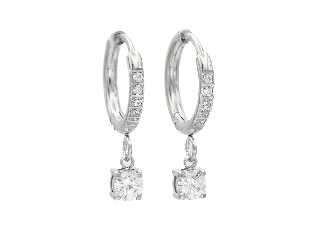 BRUNOshop.cz Visací náušnice KAMÍNEK