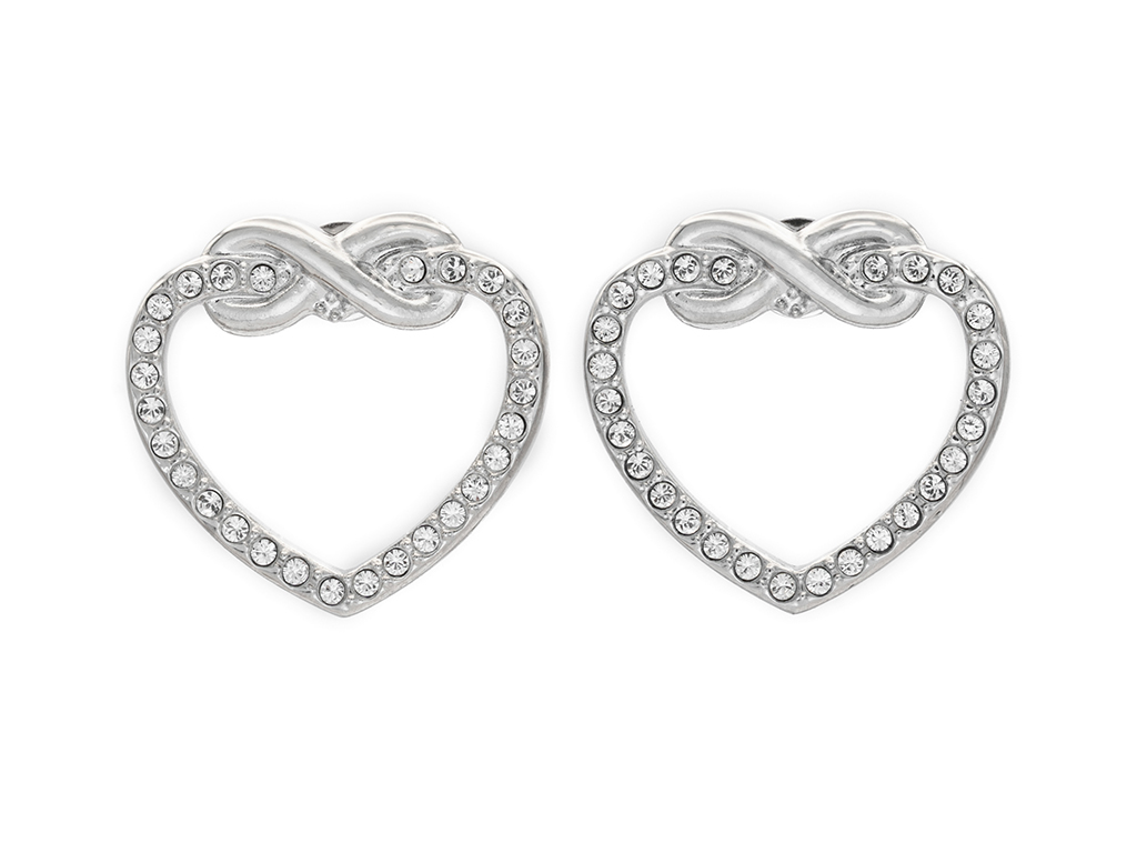 BRUNOshop.cz Náušnice NEKONEČNÁ LÁSKA s kamínky II