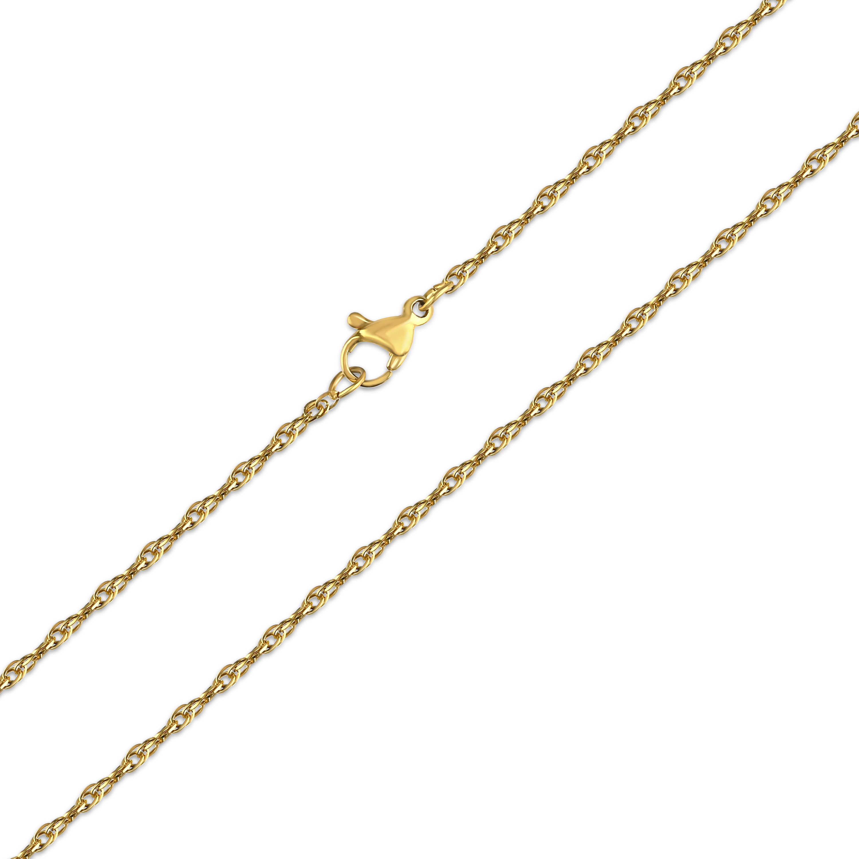 Meucci Proplétaný řetízek 50/0,2 cm GOLD