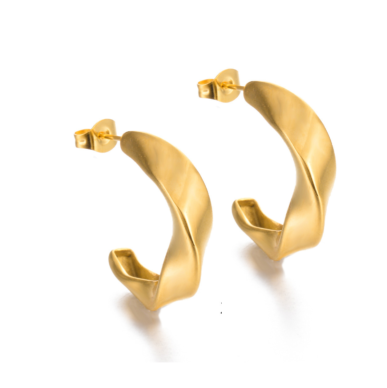 Meucci Náušnice TWISTER GOLD