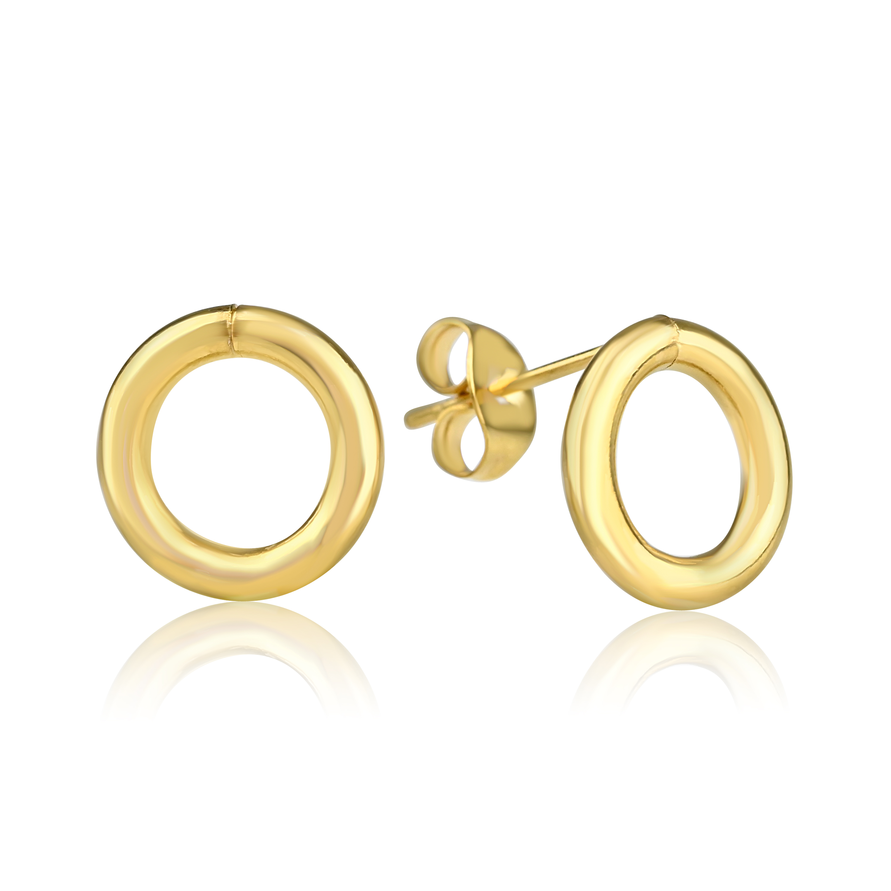 Meucci Náušnice KOLEČKO GOLD