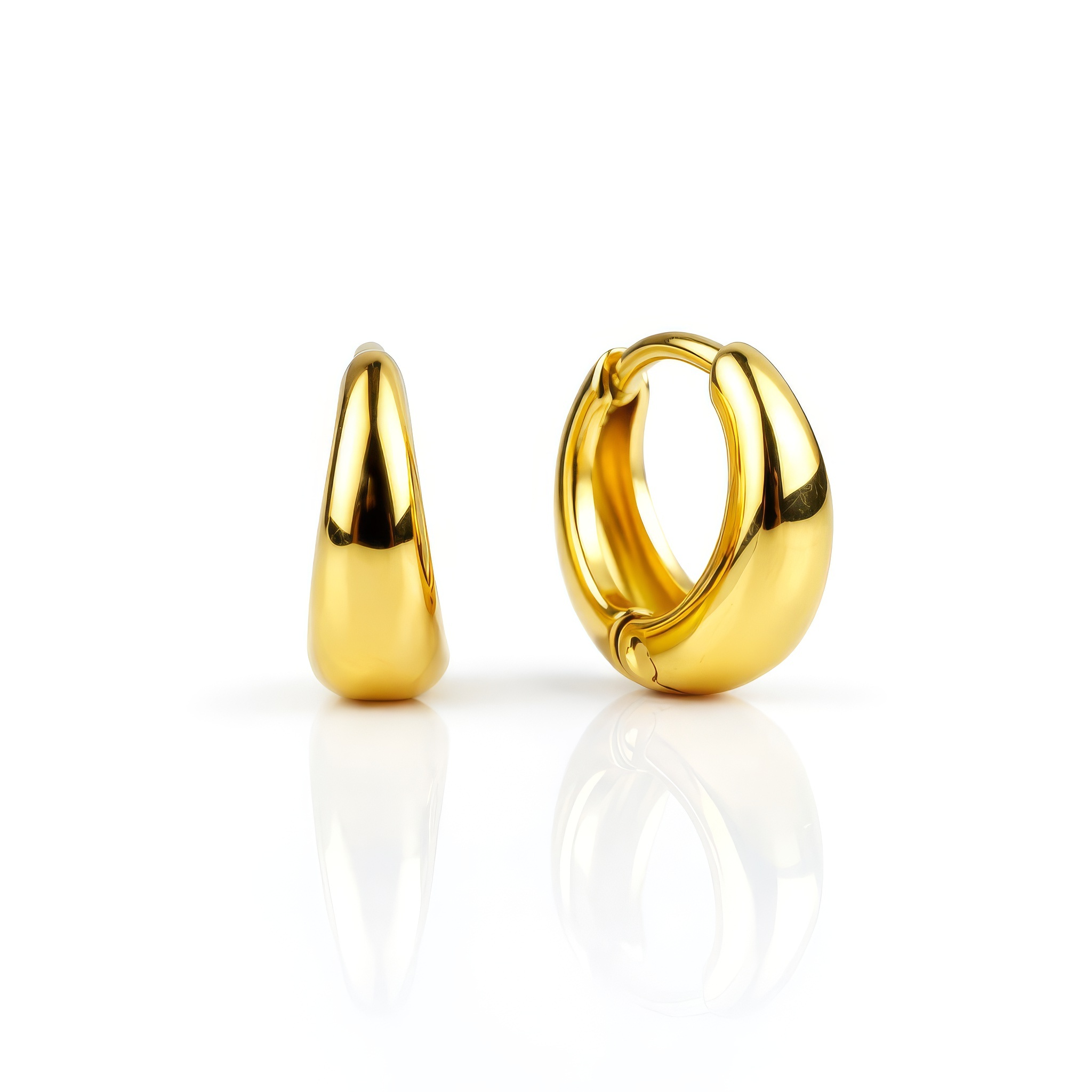 Meucci Náušnice MALÉ KAPKY GOLD