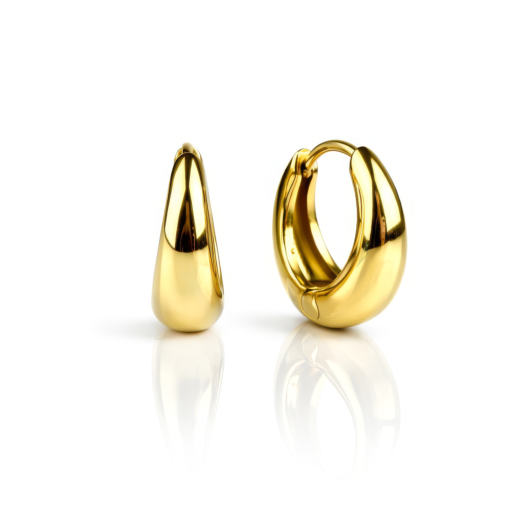 Meucci Náušnice KAPKY GOLD