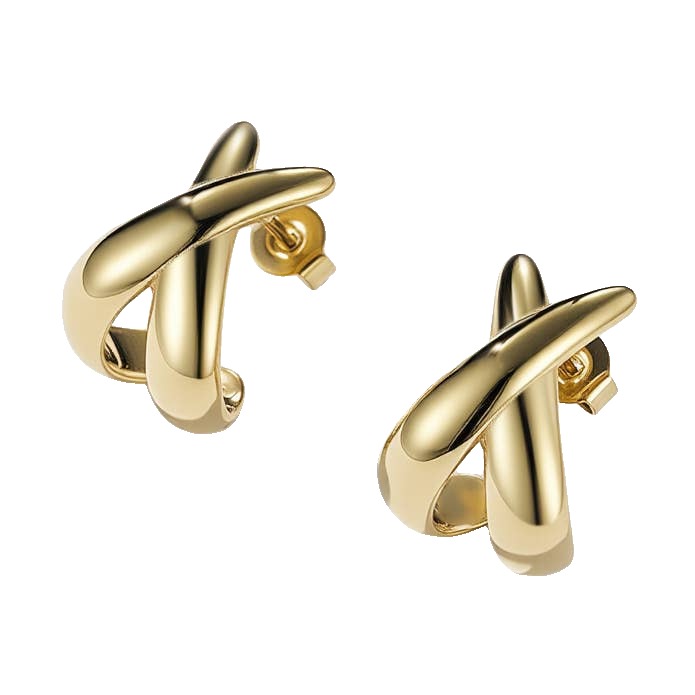 ÉLINE L'ATELIER Náušnice VANDA GOLD