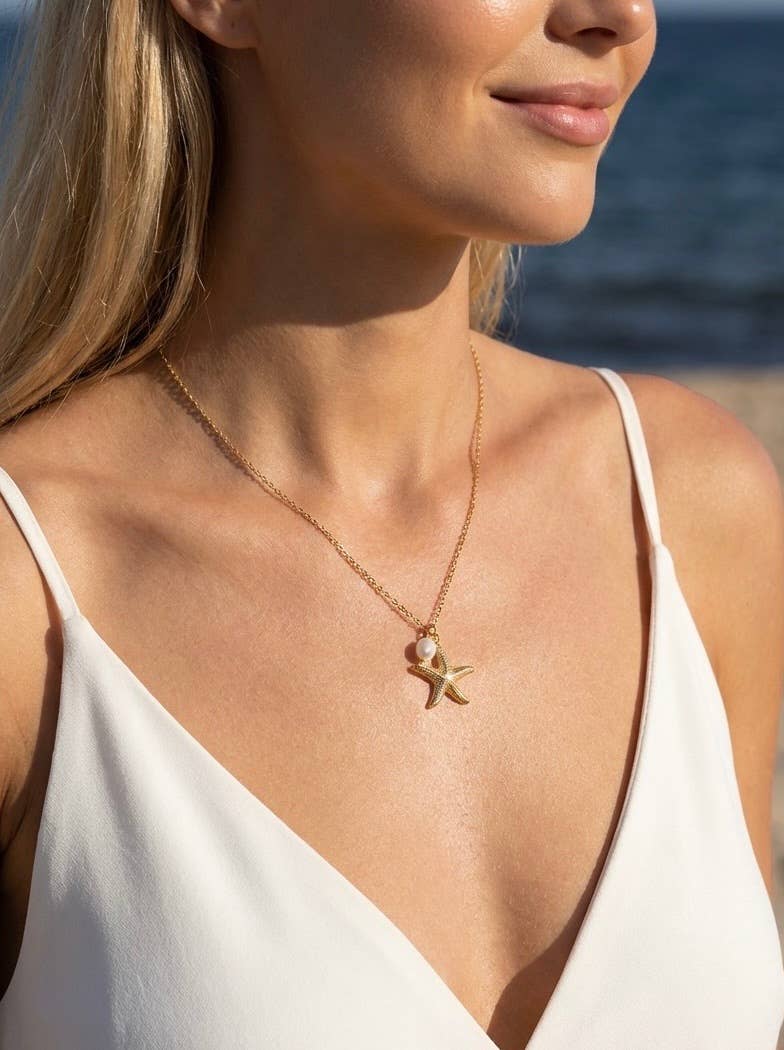 ÉLINE L'ATELIER Náhrdelník LENKA GOLD