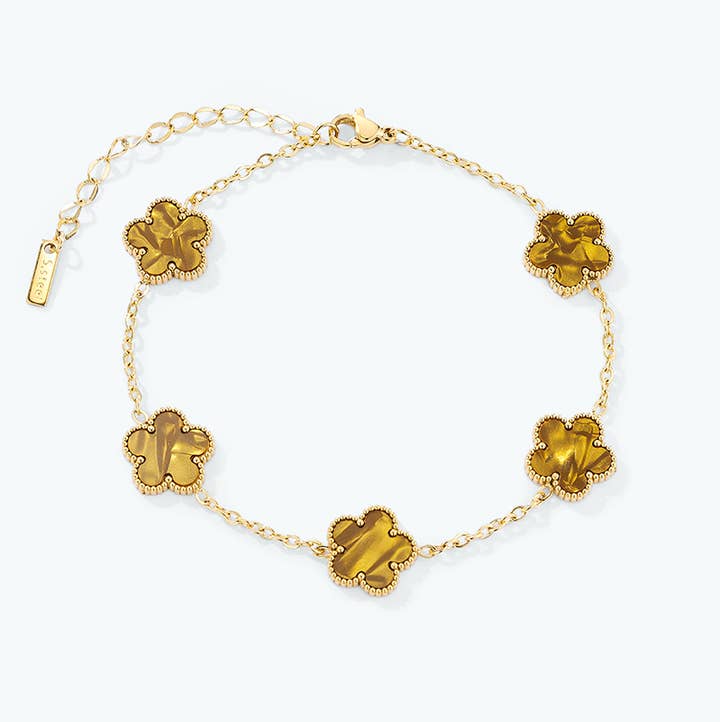 ÉLINE L'ATELIER Náramek EMA GOLD
